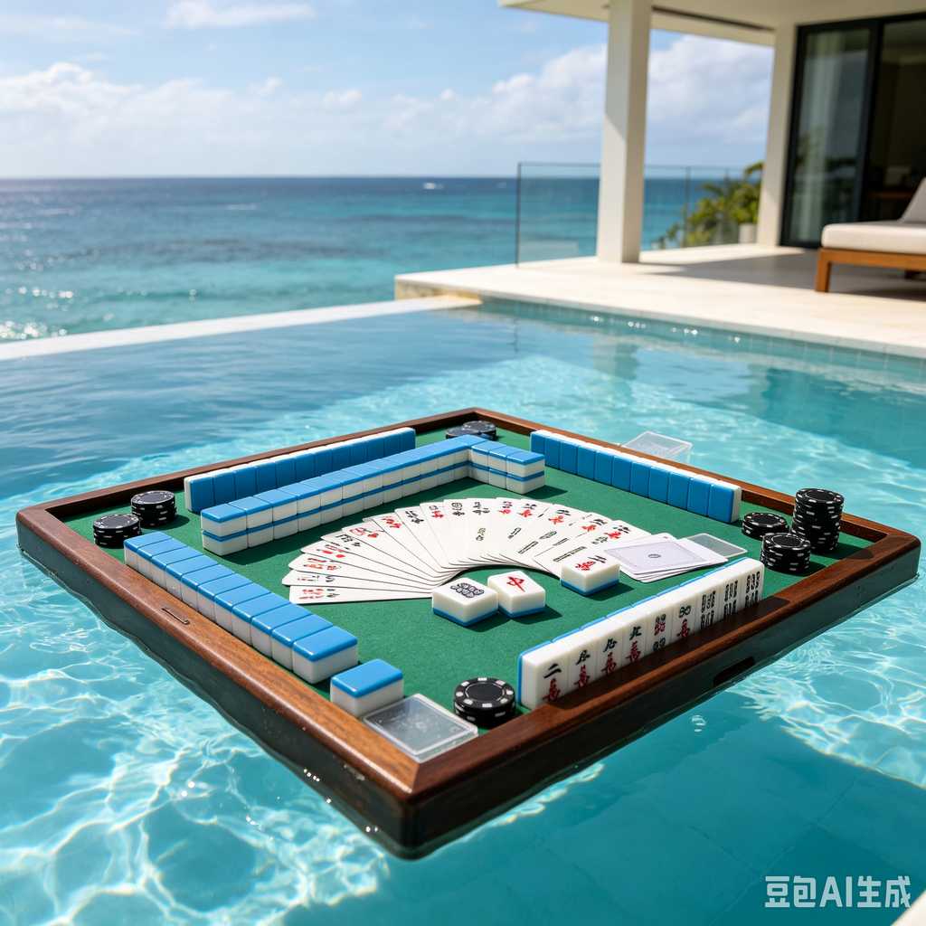 blue mahjong tiles