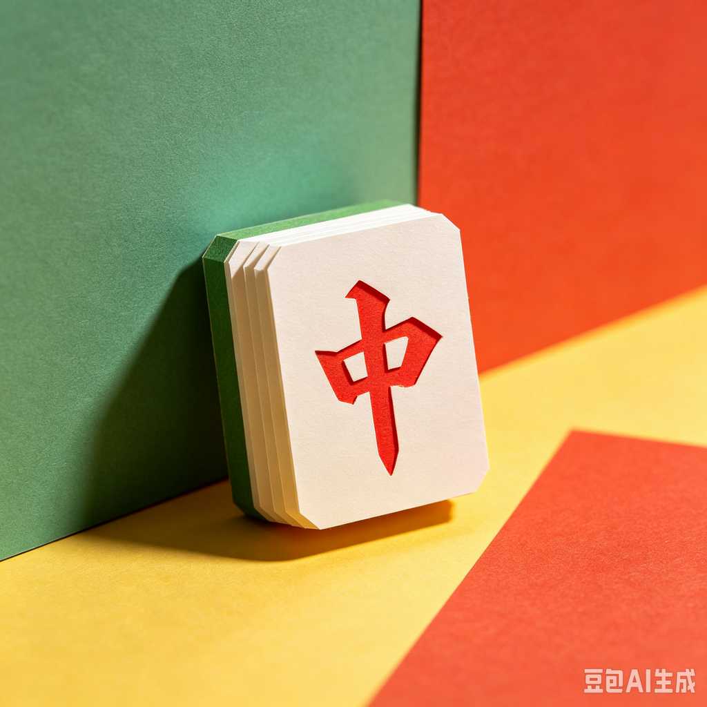 vintage gift mahjong set