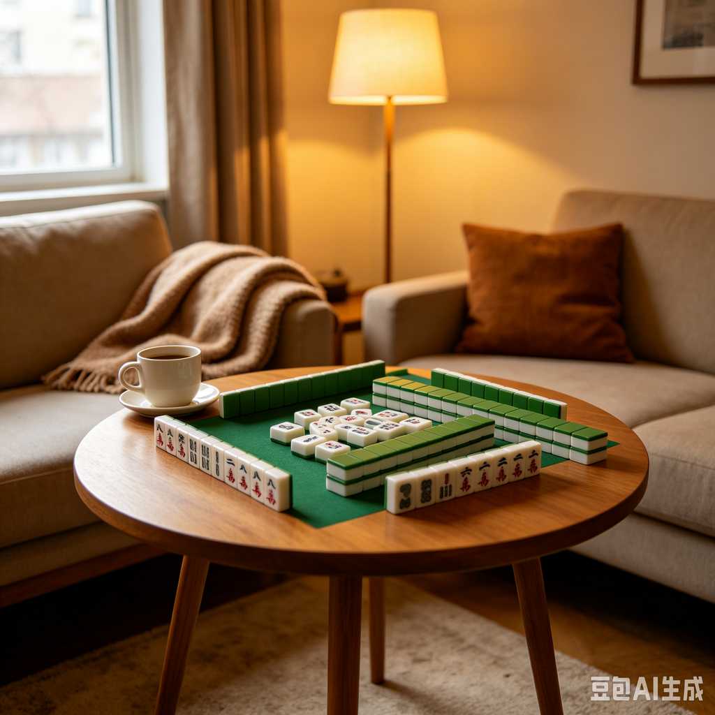 hand crafted mahjong set