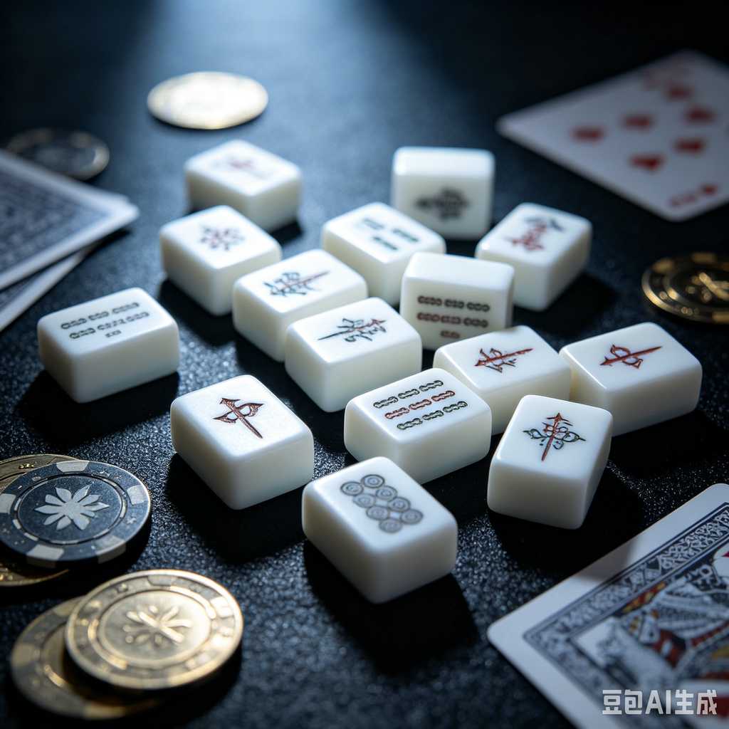 mahjong set for family game night